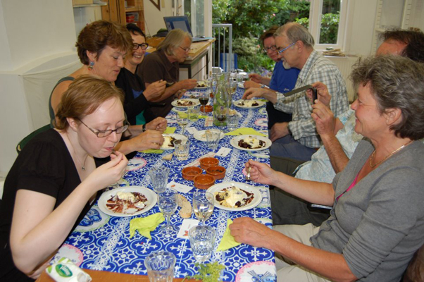eten in het museum